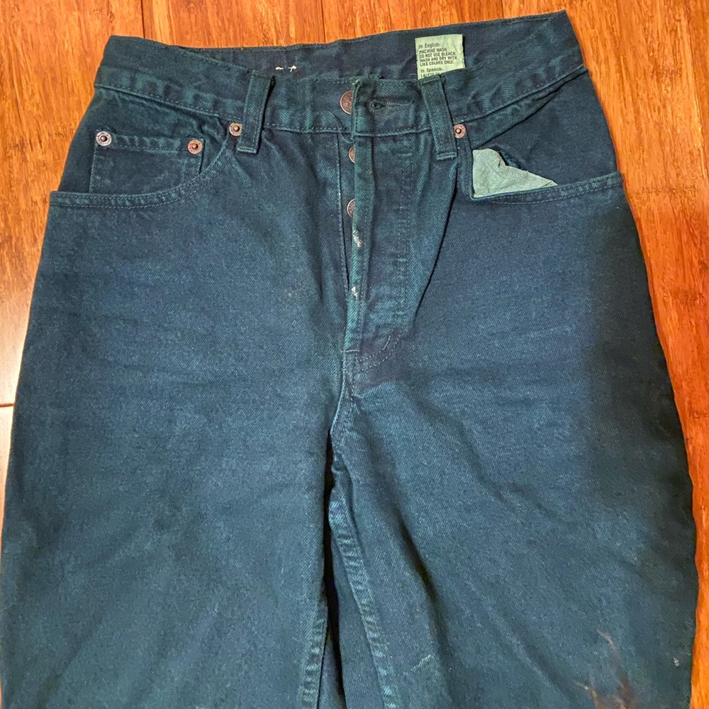Vintage green pants